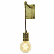 Tommy Suspended Wall Light Antique Brass