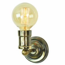 Tommy Single Wall Light Antique Brass