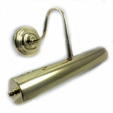 Torres Picture Light 254mm Polished Brass Unlacquered