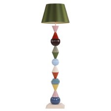 David Hunt Totem Floor Lamp Base Multi Coloured