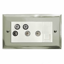 Mode Sky+ Socket Polished Nickel