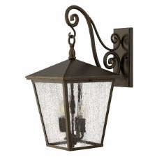 Hinkley Trellis Large Wall Lantern Regency Bronze