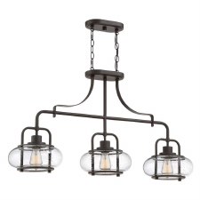 Quoizel Trilogy 3 Light Isle Pendant Olde Bronze Quoizel Trilogy 3 Light Isle Pendant Olde Bronze