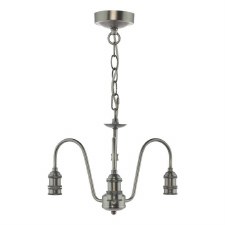 Hadano 3 Light Suspension Kit Antique Chrome