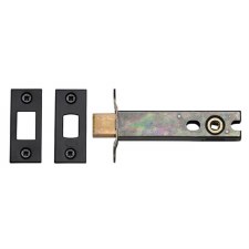 Heritage Tubular Bathroom Deadbolt YKBDB 4" Matt Black Heritage Tubular Bathroom Deadbolt YKBDB 4" Matt Black