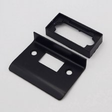 Tubular Latch Rebate Set G3063 13mm Black