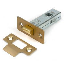 From The Anvil Tubular Mortice Latch 2.5" Satin Brass