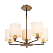 Tyler 5 Light Pendant Antique Bronze