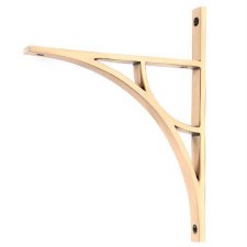 From The Anvil Tyne Shelf Bracket 260mm x 200mm Polished Bronze