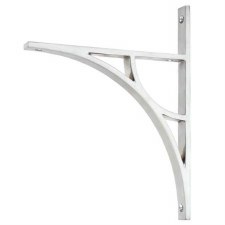 From The Anvil Tyne Shelf Bracket 260mm x 200mm Satin Chrome