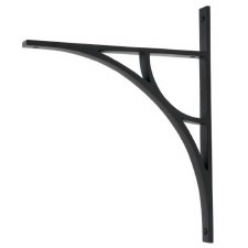 From The Anvil Tyne Shelf Bracket 314mm x 250mm Matt Black