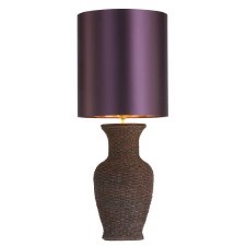 David Hunt Ubud Table Lamp Base Dark Brown