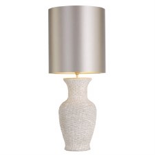 David Hunt Ubud Table Lamp Base Natural Cream