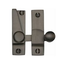 Heritage Hook Plate Sash Fastener V1105 Matt Bronze