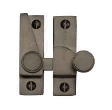 Heritage Hook Plate Sash Fastener V1106 Matt Bronze