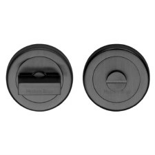 Heritage V4035 Bathroom Thumb Turn & Release Matt Black Heritage V4035 Bathroom Thumb Turn & Release Matt Black