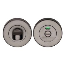 Heritage V4046 Indicator Bathroom Thumb Turn & Release Matt Bronze