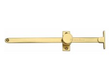 Heritage Sliding Casement Stay V991 Polished Brass