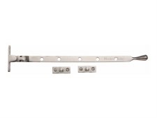 Heritage Ball Casement Stay 12" V992 Satin Nickel