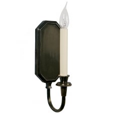 Valerie Single Wall Light Antique Brass