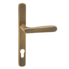 Verwood Multipoint Euro Handles 92mm Right Hand Unsprung Light Antique Brass