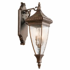 Kichler Venetian Rain Large Wall Lantern Light Brushed Bronze