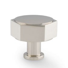 Vesper Cabinet Knob 40mm Polished Nickel