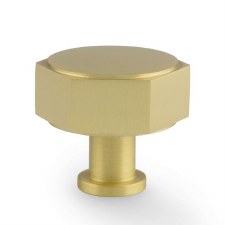 Vesper Cabinet Knob 40mm Satin Brass