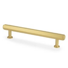 Vesper Cabinet Handle 128mm Satin Brass