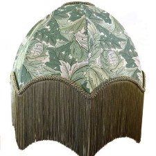Acanthus Vintage Dome Lampshade 16"