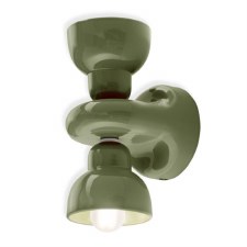 Ferroluce Wall Light C2601 Verde Salvia