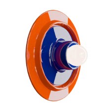 Ferroluce Violà Wall Light C2775 Arancio Volpe & Blu Robot