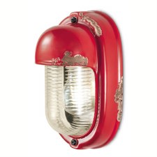 Ferroluce Wall Light C292 Vintage Rosso