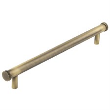 Wenlock Cabinet Handle 224mm Antique Brass Lacquered