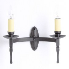 Wentworth Double Wall Light Gunmetal