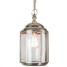 Wentworth Pendant Hanging Lantern Nickel