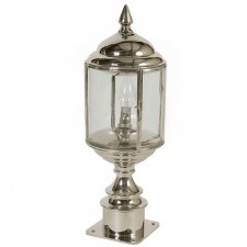 Wentworth Short Pillar Lantern Nickel