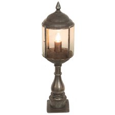 Wentworth Tall Pillar Lantern Antique