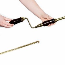 Window Winder Handle 1.5m Brass Window Winder Handle 1.5m Brass