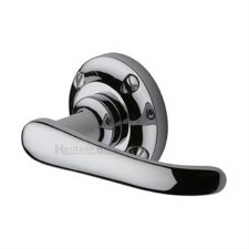 Heritage Windsor Door Handle V720 Polished Chrome