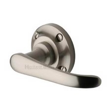 Heritage Windsor Door Handle V720 Satin Nickel