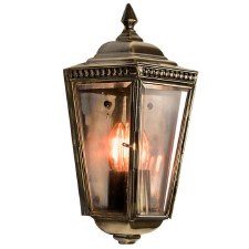 Windsor Outdoor Passage Lantern Renovated Brass