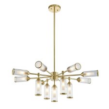 Holton 13 Light Pendant Satin Brass Holton 13 Light Pendant Satin Brass