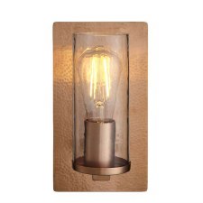 Moreton Wall Light Hammered Copper