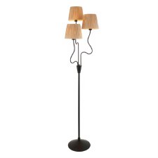 Wriggle 3 Light Floor Lamp Black Wriggle 3 Light Floor Lamp Black