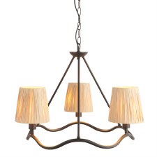 Wriggle 3 Light Pendant Black Wriggle 3 Light Pendant Black