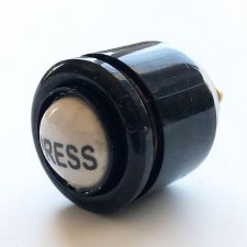 Replacement Bell Push Black