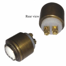 Replacement Bell Push Ant Satin Brass