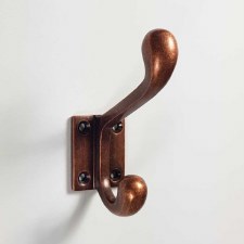 Door Fittings Hat Coat Hooks Copper Broughtons Lighting Ironmongery