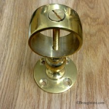 Rope Handrail Bracket Polished Brass